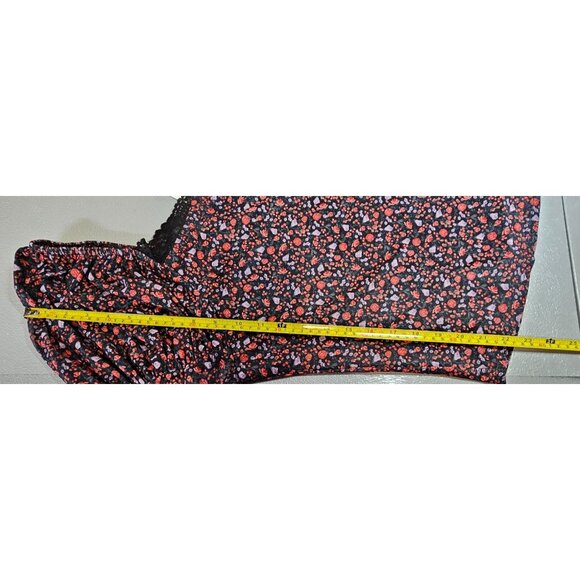 Anthropologie Maeve Womens Plus Size 2X Mutton Sleeve Scoop Neck Floral Top NWT - Picture 9 of 11